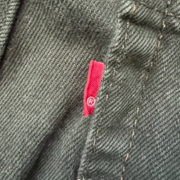 Vintage Women's Levis Green size 13M - Picture 8 of 11